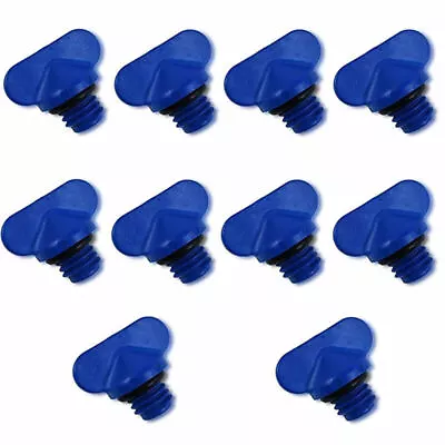 10X For Mercruiser & Manifold Block Drain Blue Plug Kit 8M2000874 22-806608A1 • $8.99