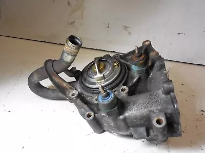 Mercedes W124 300d Engine Thermostat Housing Water Pump Cover 6012010301 • $100