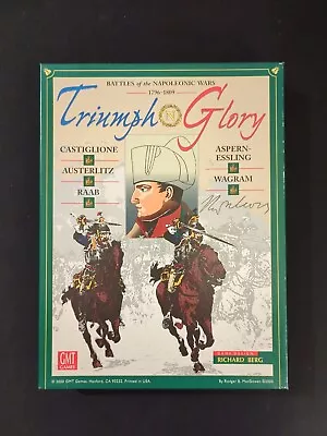 Triumph & Glory Game Battles Of Napoleonic Wars - GMT Games - Richard Berg 2000 • £45