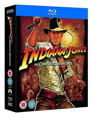 $54.98 • Buy Indiana Jones The Complete Adventures 5 Disc Box Set Blu-ray Rb  Sealed 