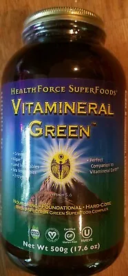Health Force Vitamineral Green Powder  500gr. 17.6oz V.5.6 Low Price Fast Ship • $64.77