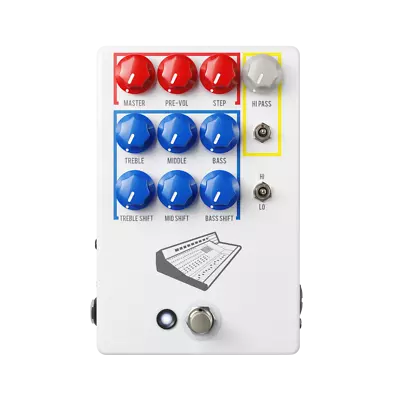 JHS Colour Box Preamp Di Pedal V2 • $776