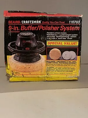 Sears CRAFTSMAN  9  Buffer/Polisher System Model 10703 - WORKS  • $20