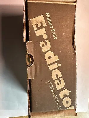 Vintage Miller Falls Eradicator Wood Boring Bit 2 1/4” With Box • $9.95