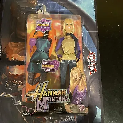 HANNAH MONTANA Secret Celebrity Popstar DOLL And OUTFIT 2007 New In Package • $30