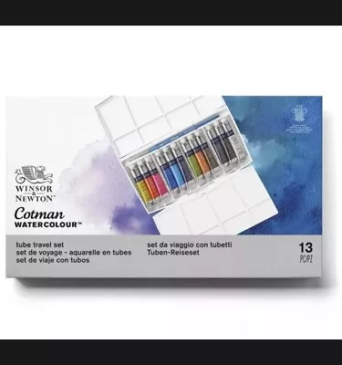 Winsor & Newton Cotman Watercolour Tube Travel Set 12 X 8ml • £23