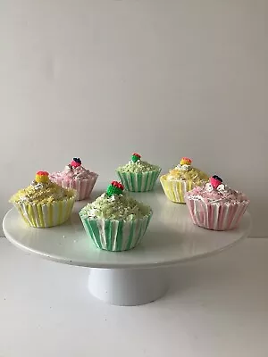 Fake Cakes Artificial Cupcakes Display Shop Prop Tearoom Kitchen • £6.99