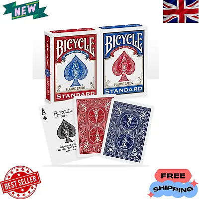 £5.99 • Buy Bicycle Original Standard Set Playing Cards- 2 Decks