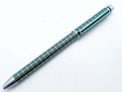 VINTAGE ZEBRA SHARBO MULTI FUNCTION PEN Green Mechanical Pencil & Ballpoint Pen • $75