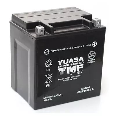 Yuasa Factory Activated Maintenance Free Battery YIX30L #YUAM7230L • $166.61