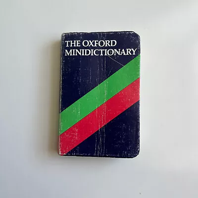 £3.99 • Buy Vintage 1981 The Oxford English Pocket Mini Dictionary