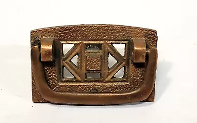 Keeler Brass KB Co Arts Crafts COPPER DRAWER PULL Mission Antique Vintage C1920 • $18.99