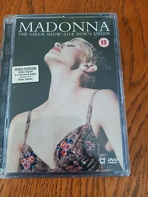 Madonna The Girlie Show Live Down Under Dvd Music Concert  • £19.99