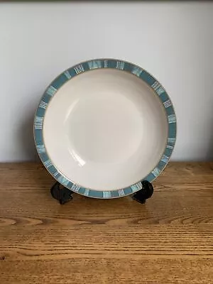 £9.99 • Buy Denby Azure Coast Wide Rimmed Soup Pasta Bowl