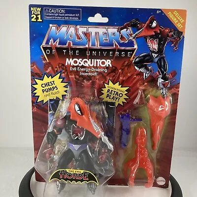 Mattel Masters Of The Universe Origins Mosquitor Deluxe Action Figure Set 2021 • $21.99