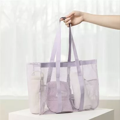 Handbag Mesh Toiletry Bag Bundle Pocket Hanging Shower Organizer  Organizer • $17.07