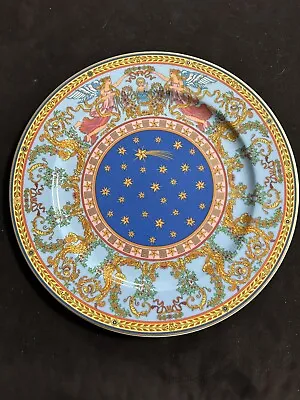 Rosenthal Versace Annual Christmas Charger Plate 1997 Nativite Noel • $175