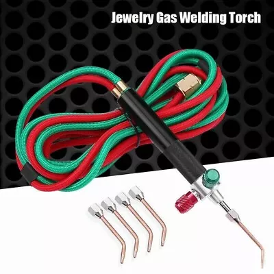 Portable Gas Welding Cutting Torch Kit For Hobbyists And Glass Blowing • $45.58