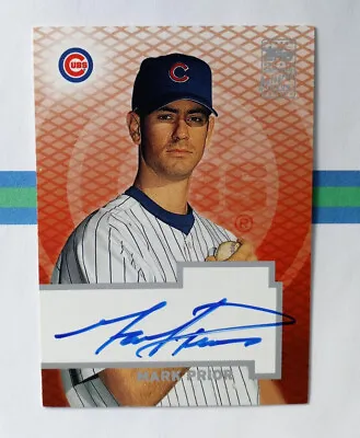 2003 Topps Autographs Mark Prior #TA-MP Cubs • $9.99