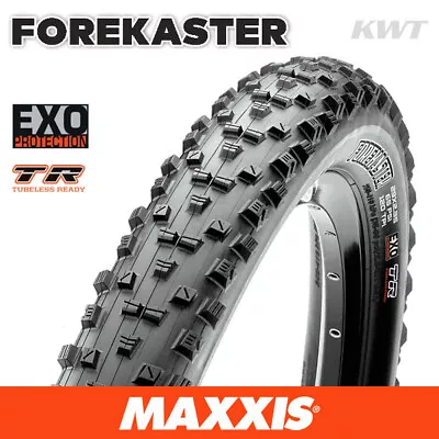 Maxxis FOREKASTER 29 X 2.35 - EXO TR Bicycle MTB Bike Folding Tire 120TPI • $85.49