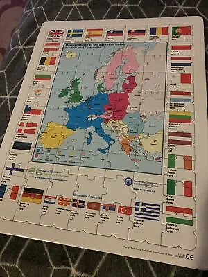 Map And Flag Puzzle • £3.99