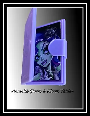 Monster High Amanita Nightshade Gloom & Bloom Purple Folder • $11.96