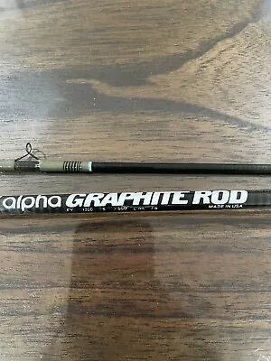 Vintage Shakespeare Alpha Graphite FY1020   9’ 0” Fly Fishing Rod Made In USA • $79.99