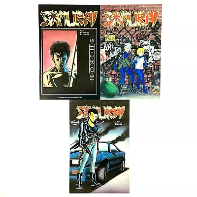 Samurai 6 & 11 (1986) & 1 (1988) Aircel Comics Manga Comic Book Lot Of 3 VF/NM • $8.09