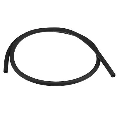 Latex Tubing 1/4-inch ID 3/8-inch OD 3.3ft Elastic Rubber Hose Black • $14.54