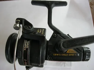 Lew's Gold Spin 1 GS-1 Vintage Spinning Reel • $25