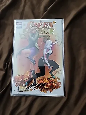 Gwen Stacy #1c J Scott Campbell Exclusive Variant Signed W Coa Nm/nm+ • $55