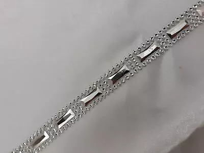 £1 • Buy 10mm Diamante Bling Sparkling Diamond Effect Wedding Cake Craft Trim Ribbon RAG