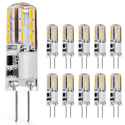 $23.09 • Buy G4 LED Bulb 12v, 1 Watt  Replacement For Halogen 10W JC Type T3 Puck Light Bulb