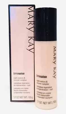 New In Box Mary Kay Timewise Night Restore & Recover Complex ~ Combo / Oily • $24.95