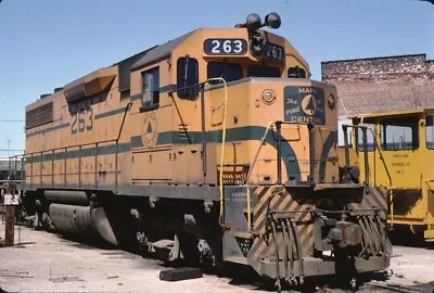 Maine Central EMD GP38 Original Kodachrome Kodak Slide • $2.99