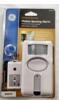 GE Personal Security Motion Sensing 120 DB Alarm / Entry Chime W/ Remote 51207 • $18.99