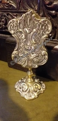 £35 • Buy Beautiful Antique French Rococo Brass Match Box Holder. Heavy Brass