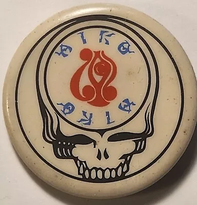 Rare 1980's Vintage Rock Memorabillia GRATEFUL DEAD   AIKO AIKO  Pin Back Button • $15