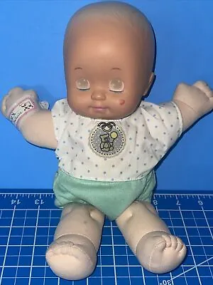 Vtg 1991 10” Magic Nursery Baby  Changing Eyes Doll Original Outfit Premie • $14.95