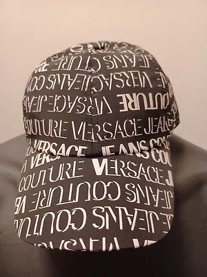 Versace Jeans Couture Baseball Cap Hat Unisex Authentic Men Logo All Over Print • $79