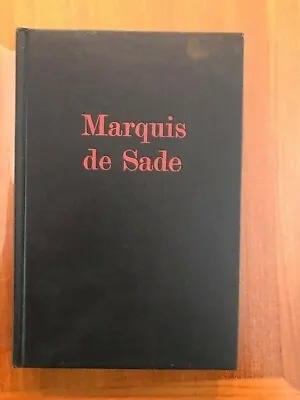 Simone De Beauvoir. The Marquis De Sade. [Grove Press 1953] • $26.95