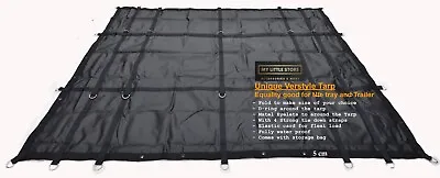 Heavy Duty Waterproof Ute Tray Cover - For Ute Single/Double/Open - 1.8m X 2.0m • $161