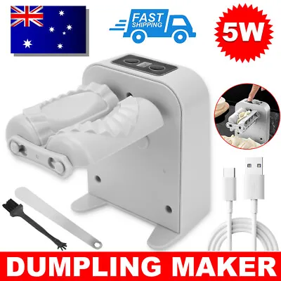 $24.95 • Buy Automatic Electric Dumpling Maker Machine Double Head Press Mould Mold Kitchen