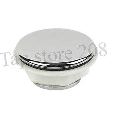   Sink/tap Hole Cover/cap Chrome Plastic • £3.45