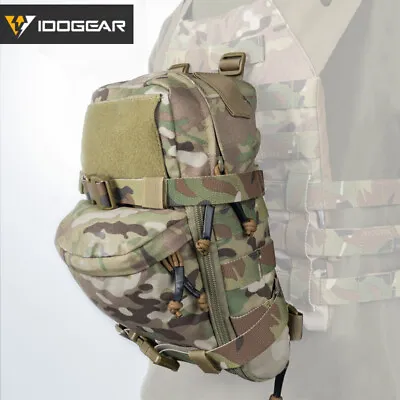 IDOGEAR Hydration Pack Hydration Backpack Assault Molle Pouch Mini Military Duty • $35.91