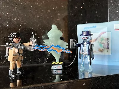 Playmobil Ghostbusters Dr Egon Spengler Ghosts Set 9224 Complete & Instructions • £6.99