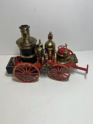 Vintage The Mississippi 1869 Red Steam Fire Engine Truck AM Radio • $19.99