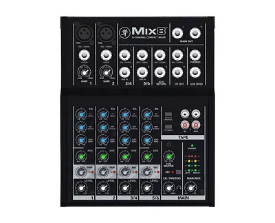 Mackie Mix8 8-Channel Compact Live Studio Mixer PROAUDIOSTAR • $79.99