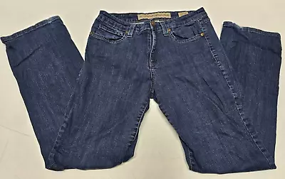Nine West Vintage America Jeans Size 12 Mid Rise Straight Denim Blue Jeans NICE • $11