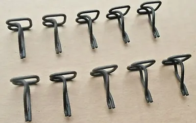 (5/8  X 5/8 ) MOULDING/TRIM CLIPS! FOR RESTORING CLASSIC AUTOMOBILES (10pcs) • $8.95